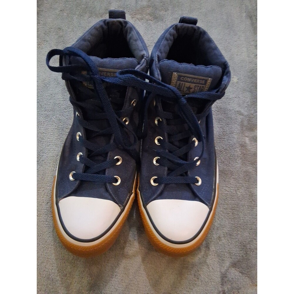 Size 9 - Converse Chuck Taylor All Star Sneakers Men's Blue Brown Bumper